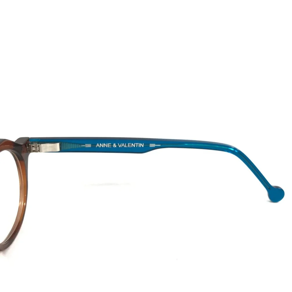 Anne & Valentin Petite Eyeglasses Frame MARVEL 1546 Clear Brown Blue 40-22-135